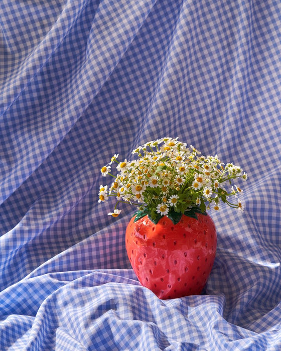 Strawberry Fields Ceramic Vase