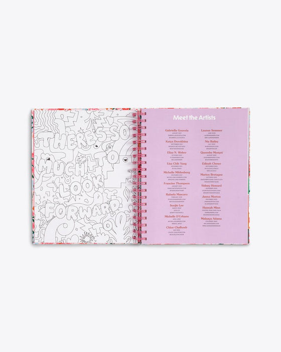 Strawberry Fields - Large Planner