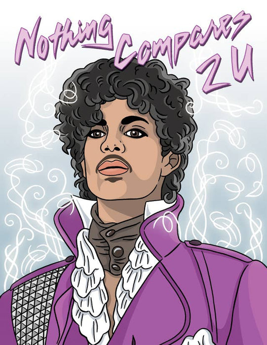 Prince Nothing Compares 2 U Card
