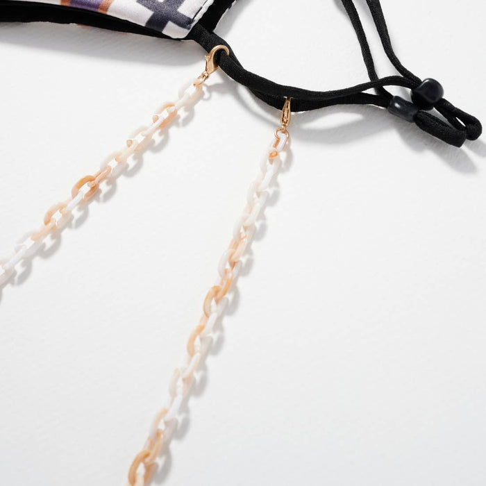Acetate Link Chain Mask Lanyards