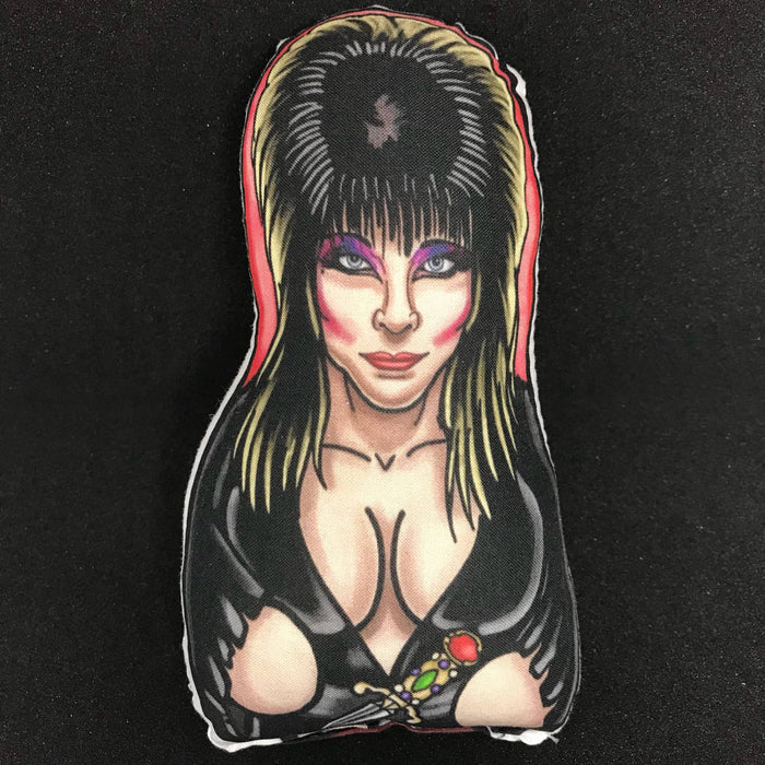 Elvira Mistress of the Dark Inspired Plush Doll