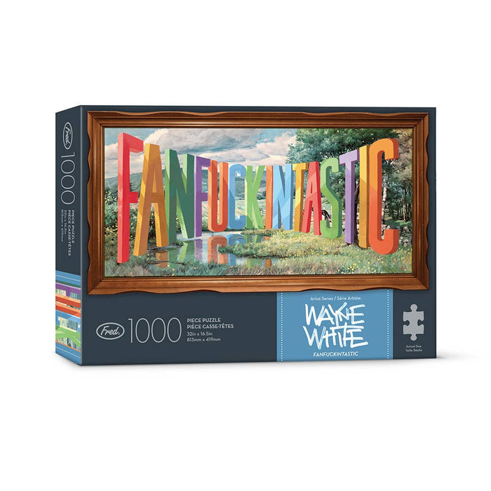 Fanfuckintastic Puzzle 1000 Pc - Wayne White