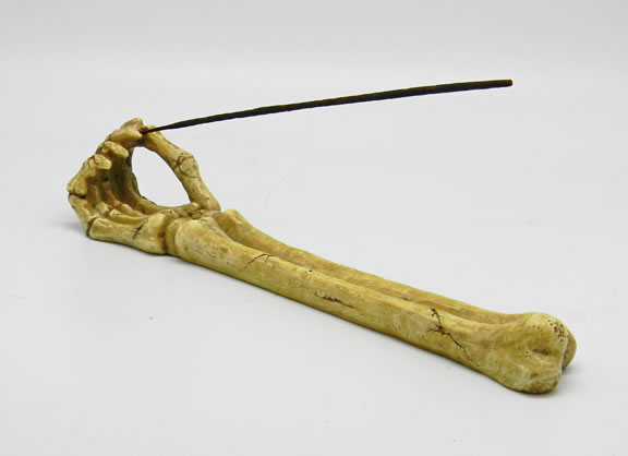 Skeleton Arm Incense Burner