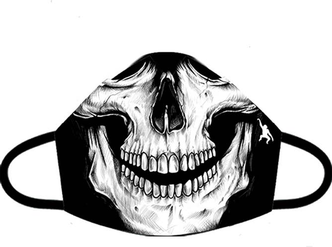 Skull Wild Smiles CHILD Face Mask