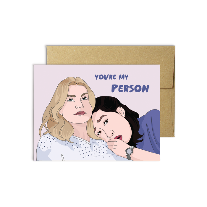 You're My Person Card