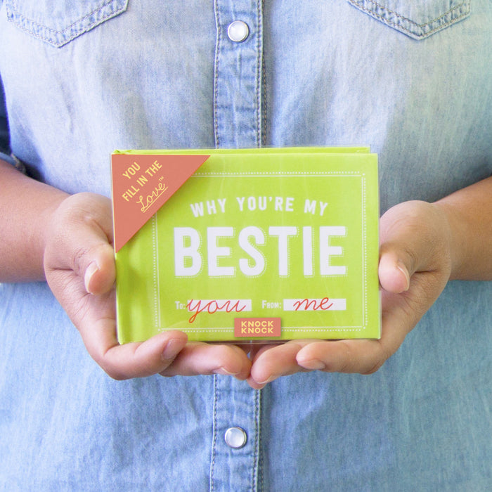 Why You're My Bestie Fill in the Love Gift Book