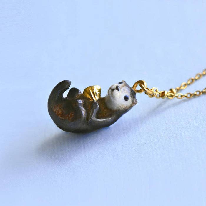 River Otter "Golden Gift" Necklace