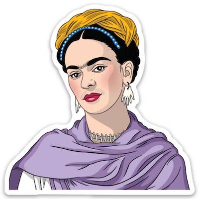 Frida Shawl Die Cut Sticker