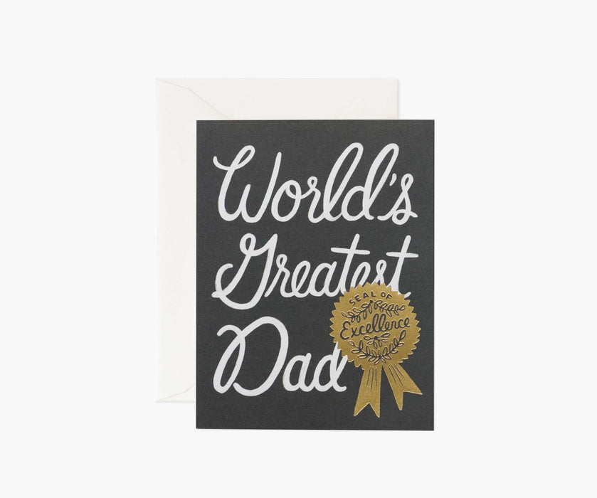 World’s Greatest Dad Card