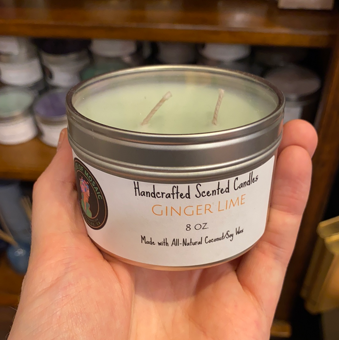 Ginger Lime - 6 oz. Tin Candle