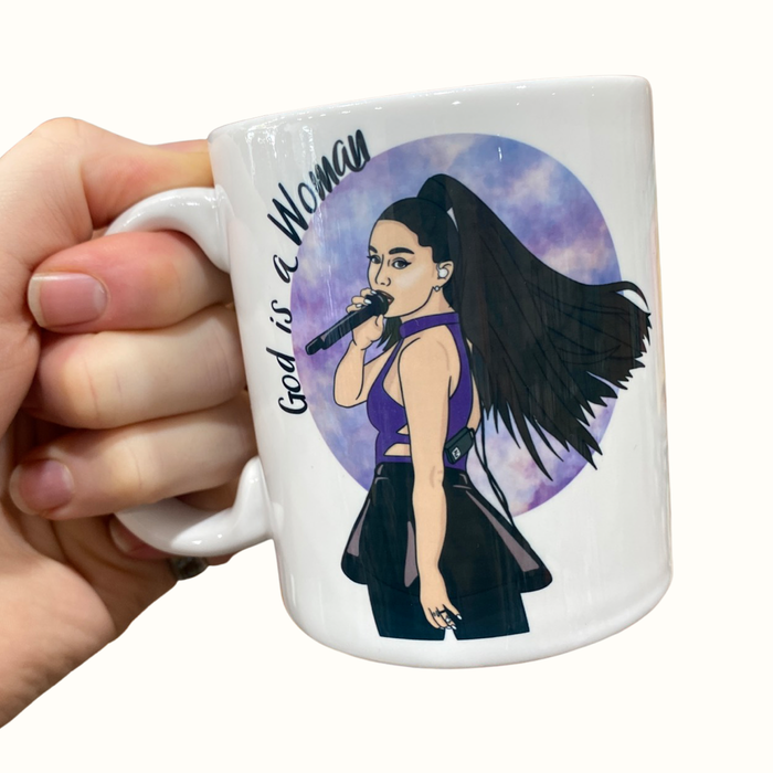 God is a Woman Ariana Mug