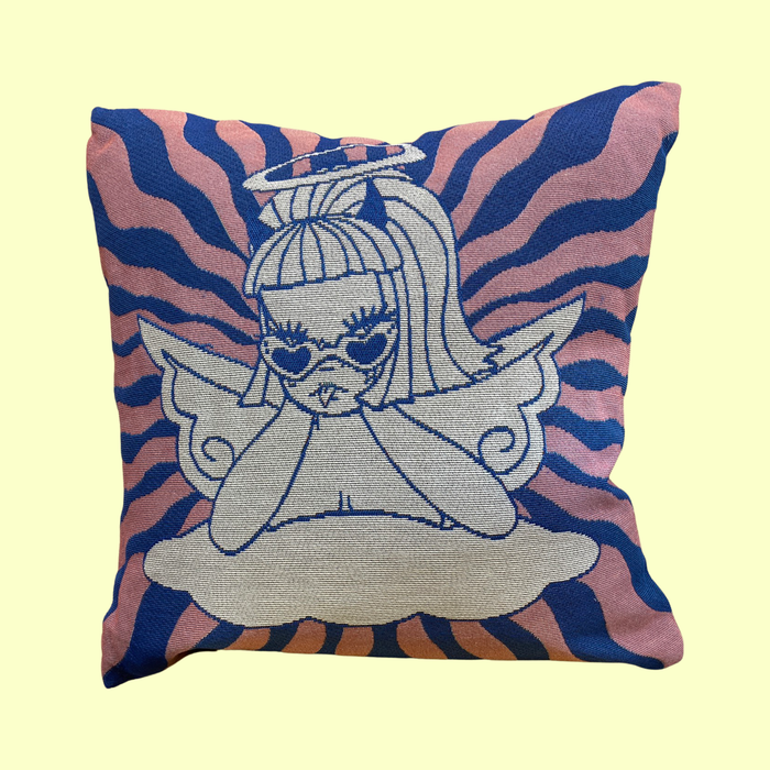 Fallen Angel Throw Pillow