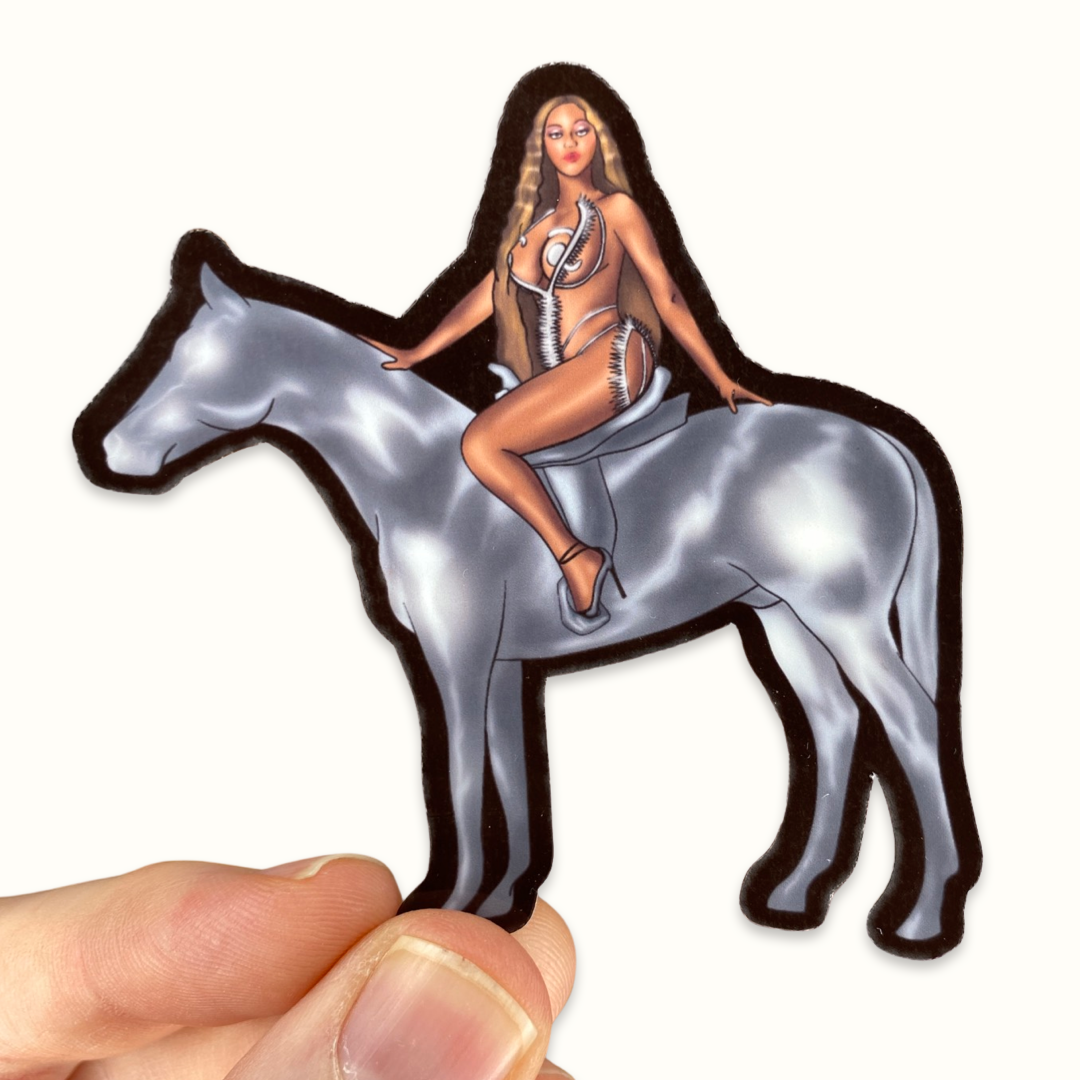 Beyonce Die Cut Sticker from The Found – Urban General Store