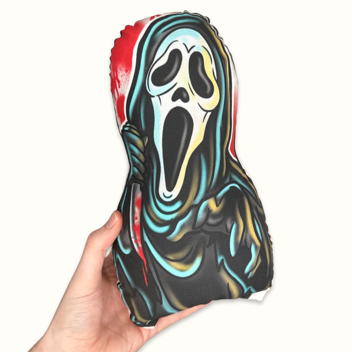 Ghostface Scream Inspired Plush Doll