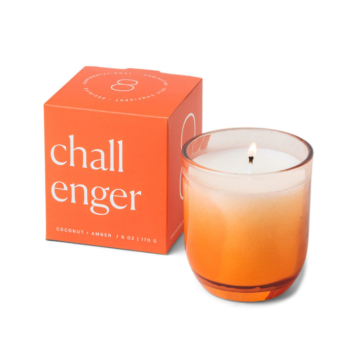 Enneagram #8 Challenger 6 oz Candle - Incense + Smoke