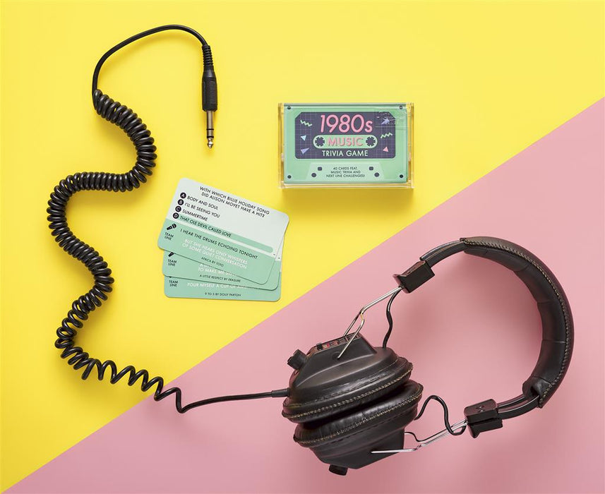 1980's Music Trivia Cassette Tape Game