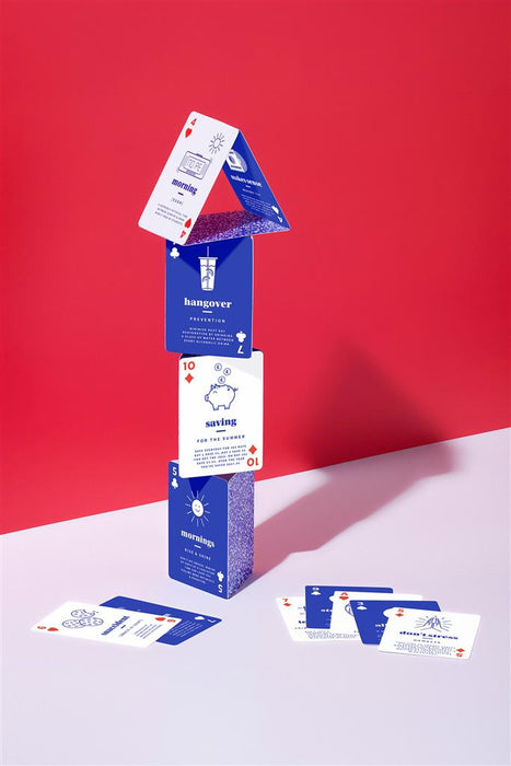 College Survival Playing Cards